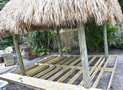 Custom built tiki huts